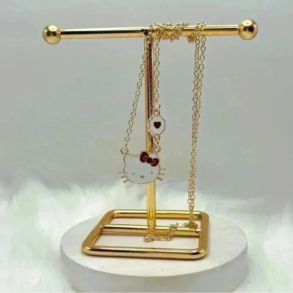 Hello Kitty Pendant Chain Necklace - Picture 4 of 6